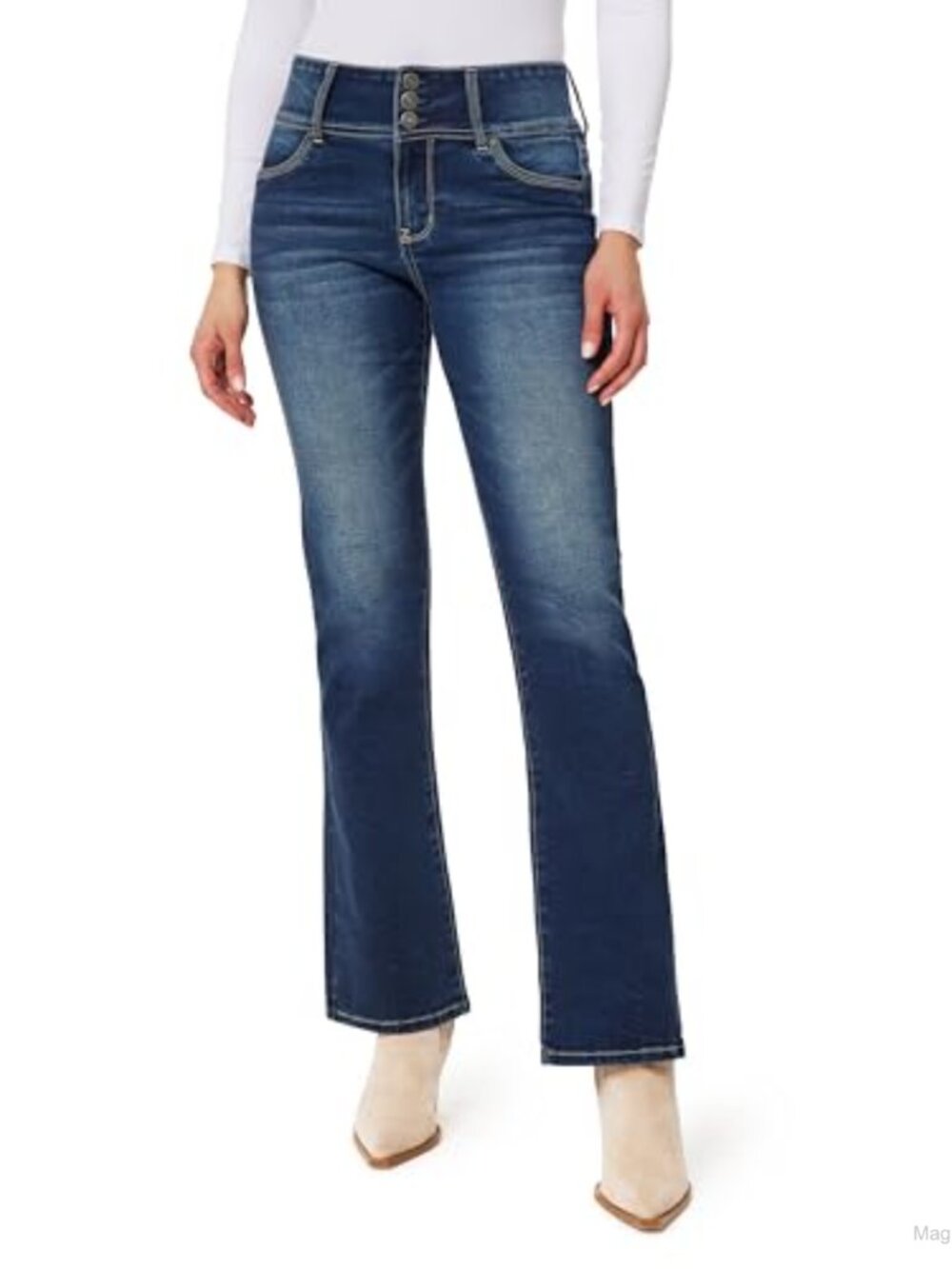 WallFlower Bootcut Jeans High Rise Insta Soft Stretch Denim